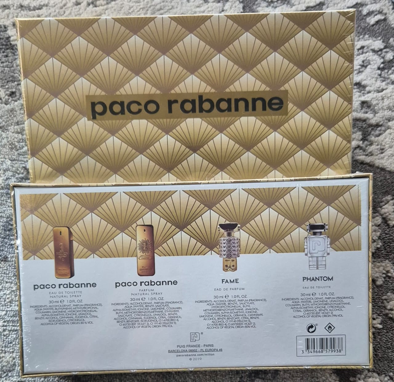 Paco Rabanne - 1 Million/ Phantom/Fame Set (4x30ml)