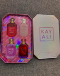 Kayali (Yum Boujee/Lovefest/Fleur Majesty/Vanilla Candy) Set (4x30ml)