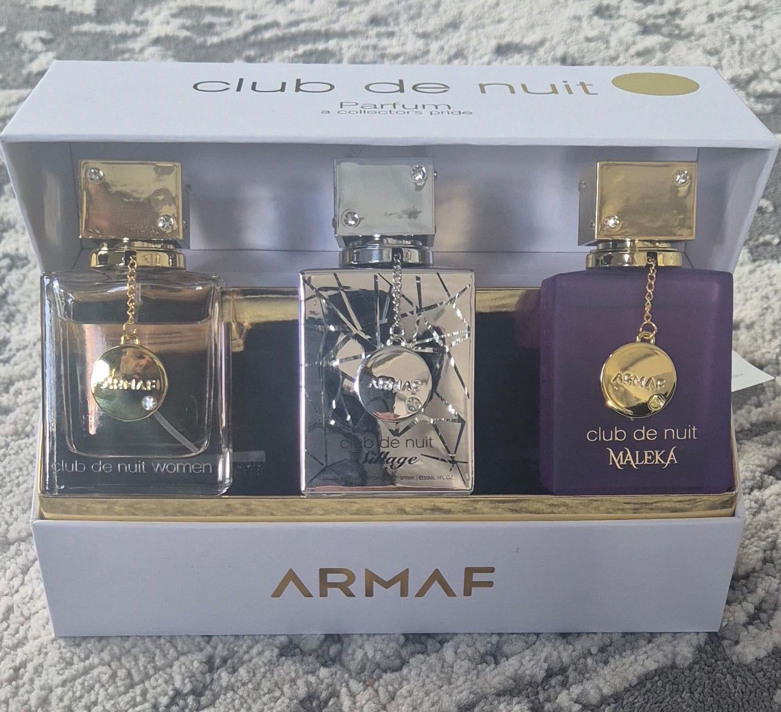 Armaf Club De Nuit Maleka/Woman/Sillage Set (3x30ml) (His&Hers)