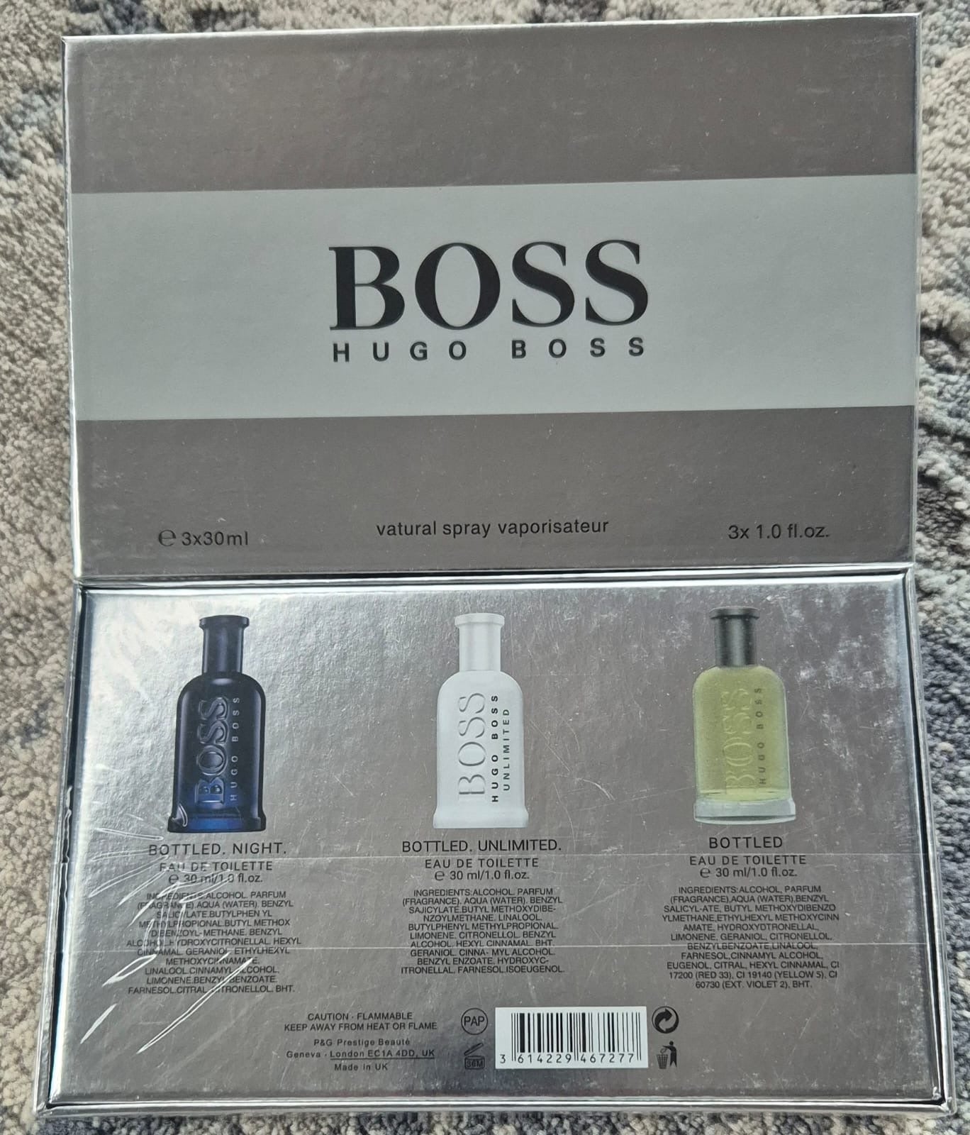 Hugo Boss Bottled Classic/Unlimited/Bottled Night Set (3x30ml) (Men)