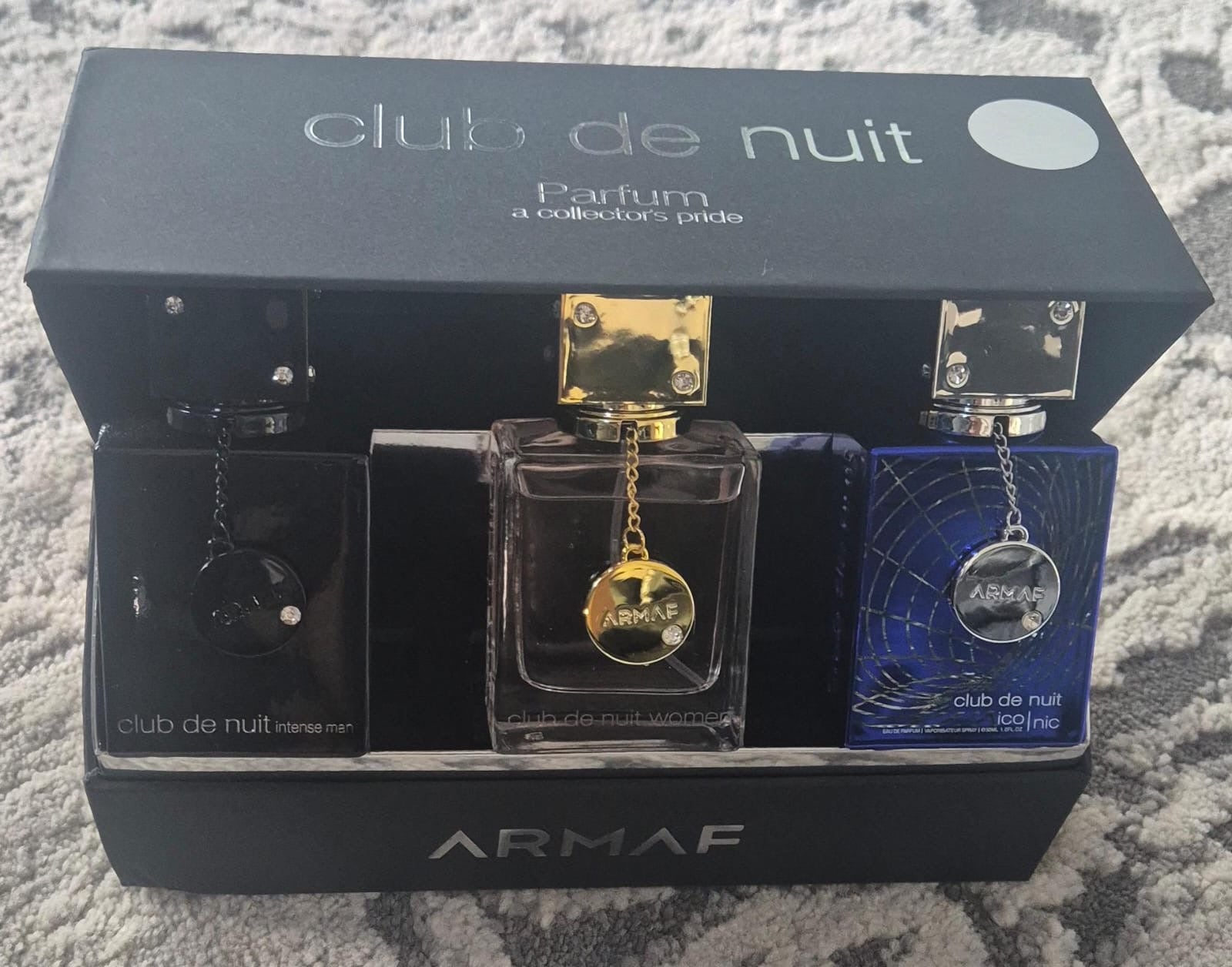 Armaf Club De Nuit Intense Man/Woman/Iconic Set (3x30ml) (His&Hers)