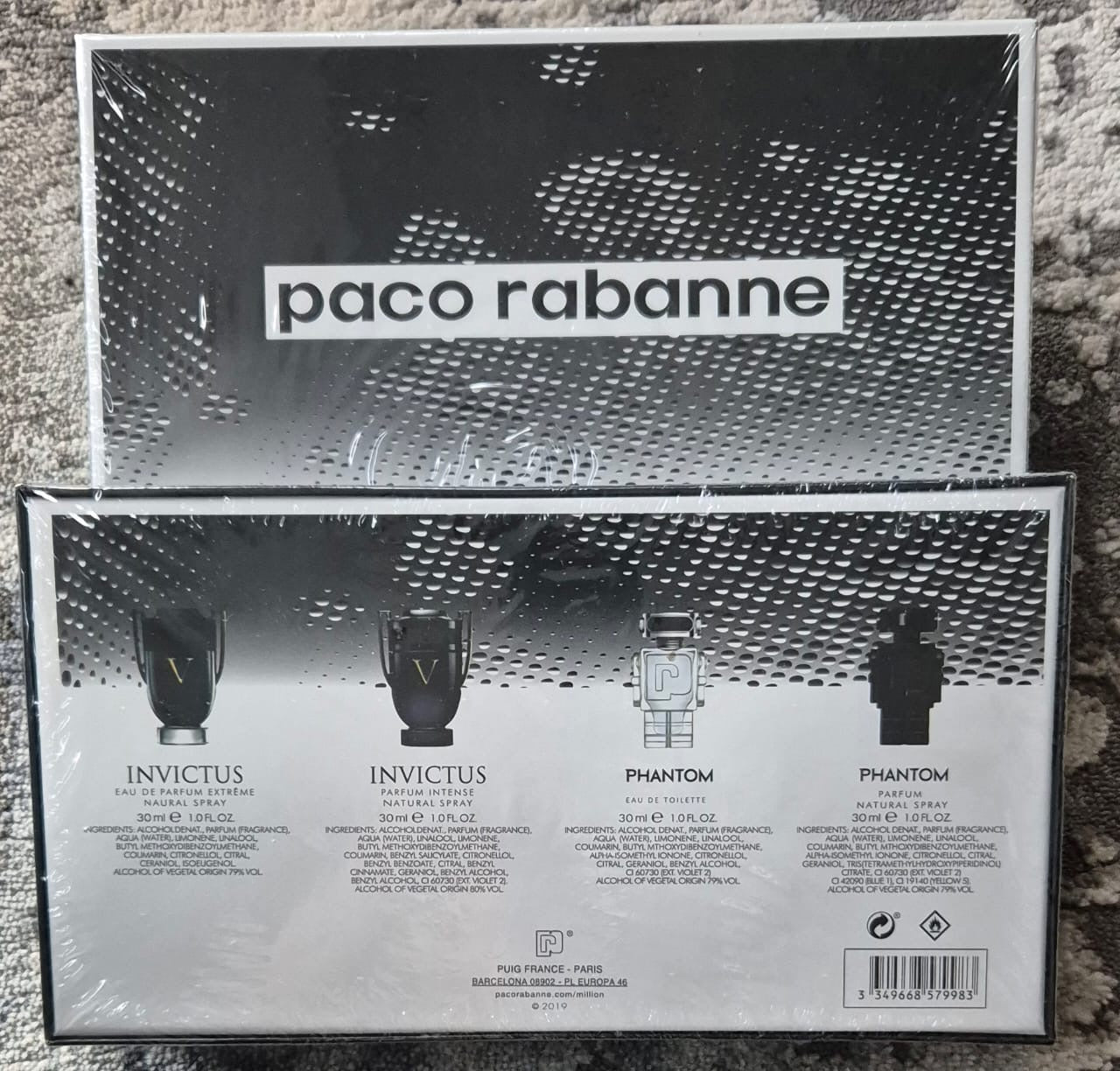 Paco Rabanne - Invictus Victory/Phantom Set (4x30ml)