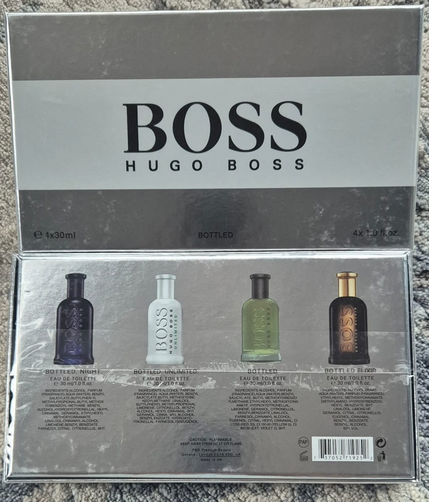 Hugo Boss Bottled Classic/Unlimited/Bottled Night/Elixir Set (4x30ml) (Men)