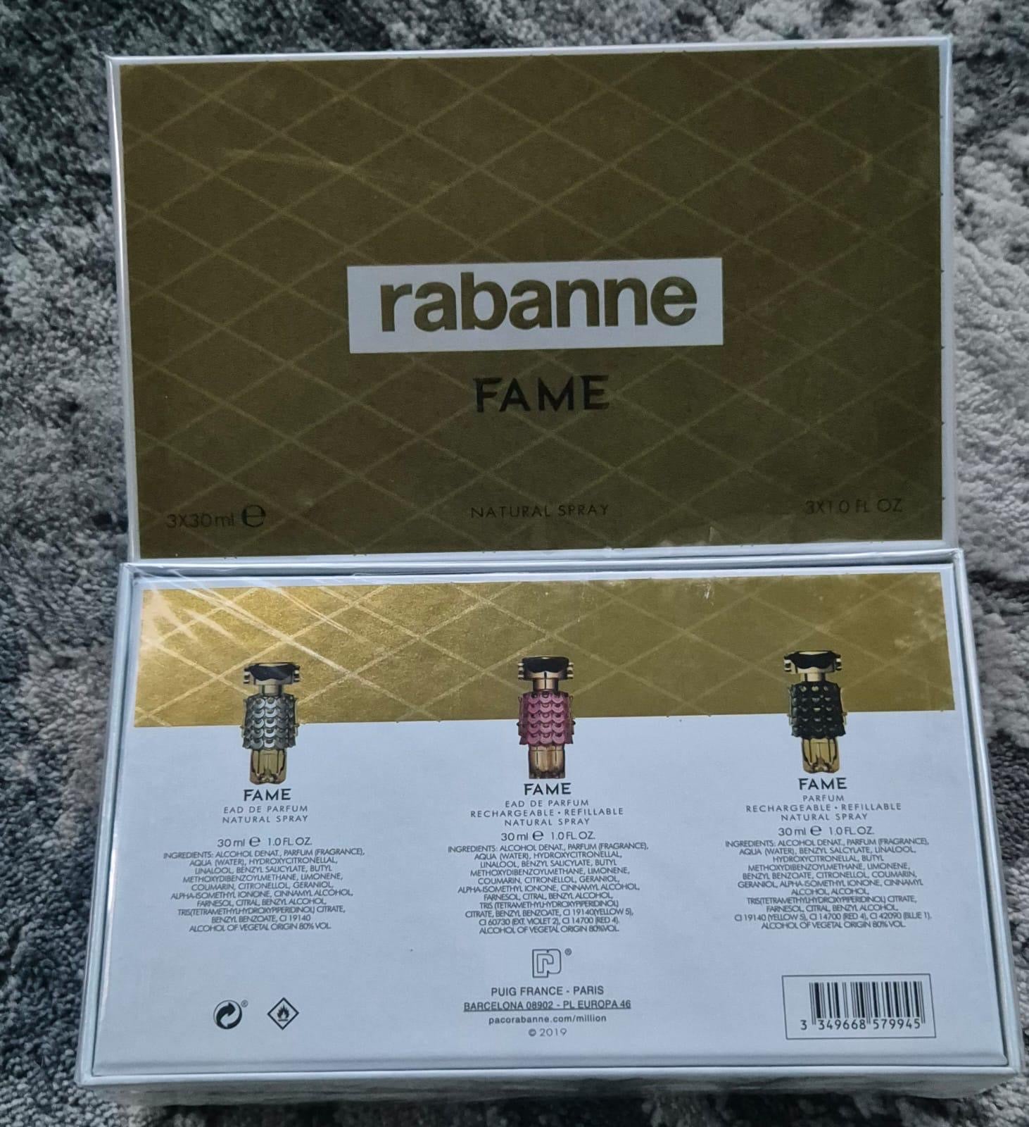 Paco Rabanne Fame Set (3x30ml)(Women)