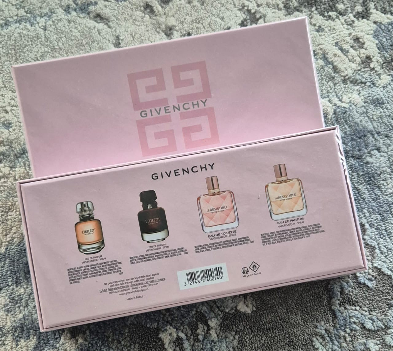 Givenchy - L’Interdit/Irresistible Set (4x30ml)