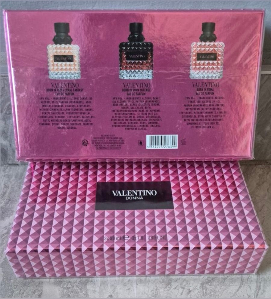 Valentino Donna Born In Roma Giftset (3x30ml)