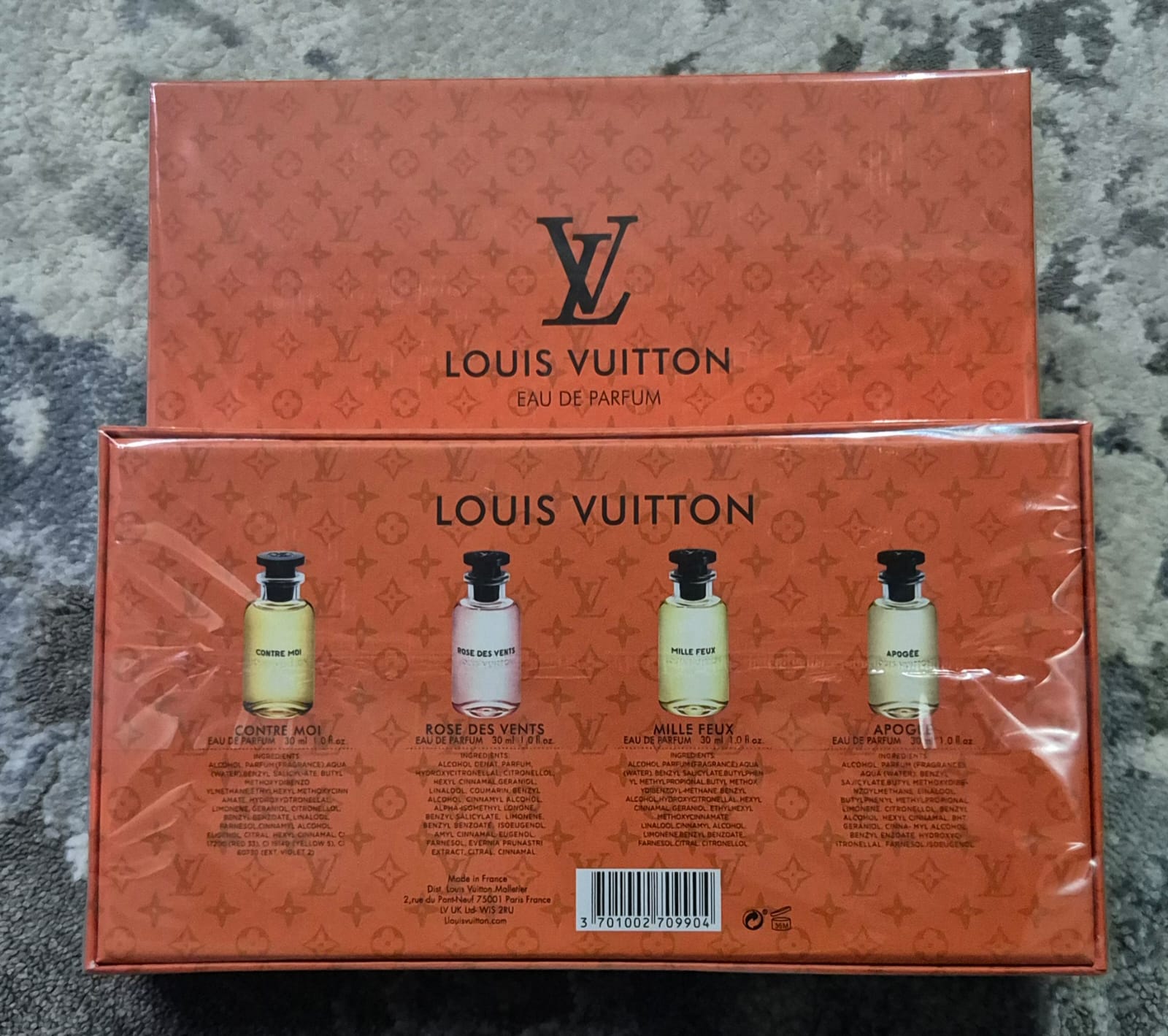 Louis Vuitton - Rose Des Vents/Contre Moi/Apogée/Mille Feux Set (4x30ml)